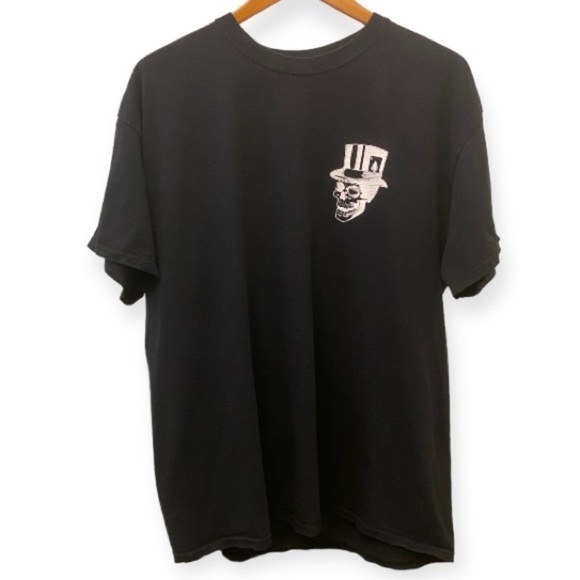 Nothing Skateboards T Shirt Skull With Hat Ace Anti-Everything Mens Tee Sz XL - Picture 2 of 7